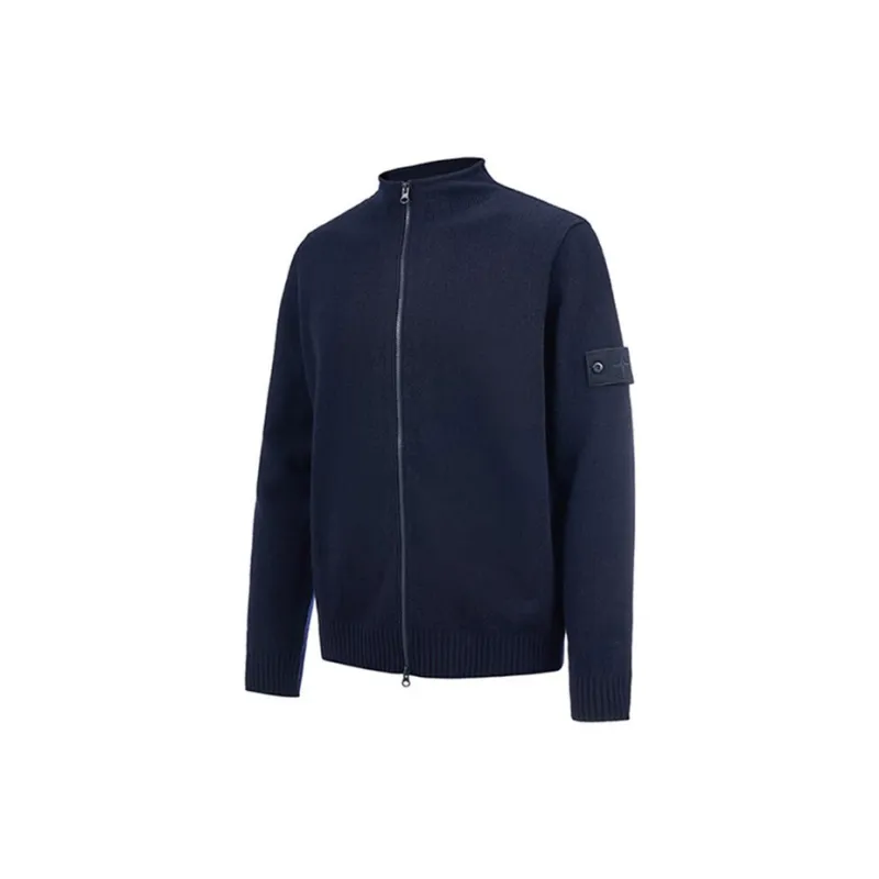 STONE ISLAND Ghost Collection Cashmere Sweaters Men Marine Blue-2