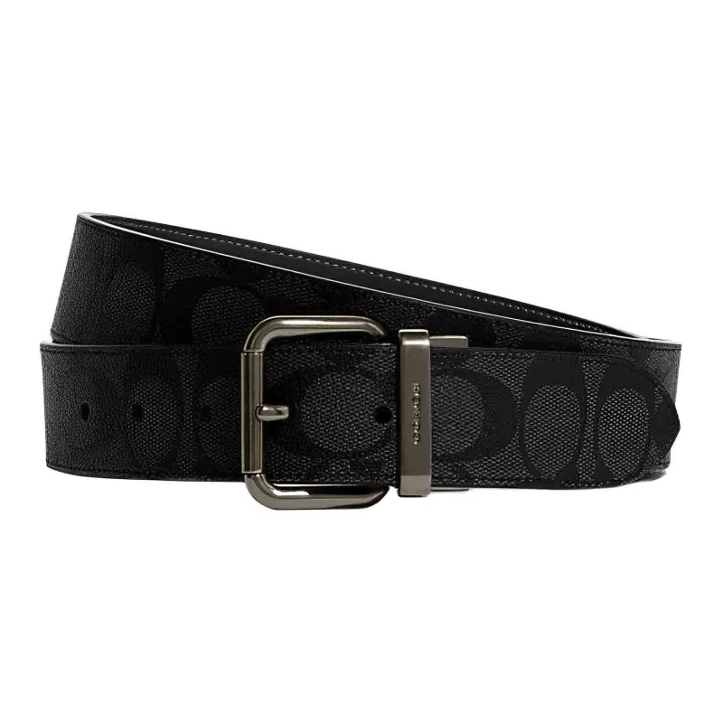 COACH Leather Belts Men's Width 3.8cm-0