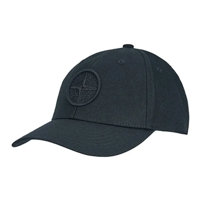 STONE ISLAND Compass Embroidered Baseball Cap-1