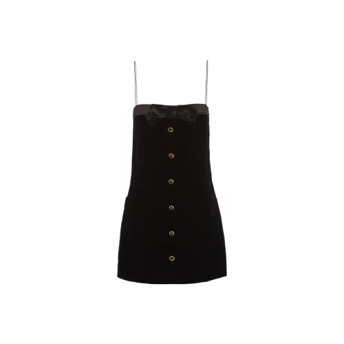 MIU MIU Sleeveless Dresses Women's Black