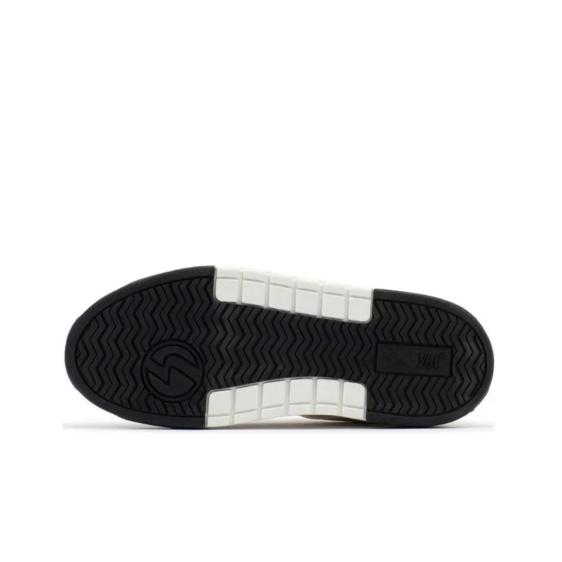 361° Day And Night Anti Slip Wear Resistant Low Top Skateboard Shoes White-5