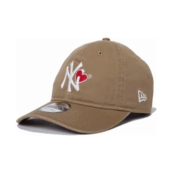 New Era Cotton Baseball Caps Unisex Khaki