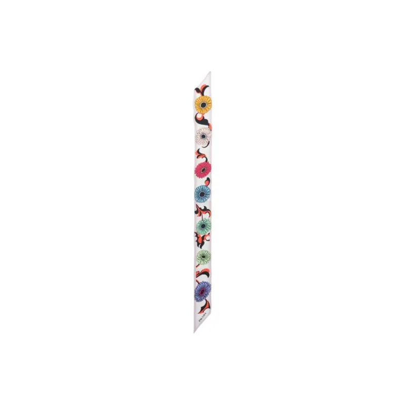 PRADA Floral-print Twill Scarf-1