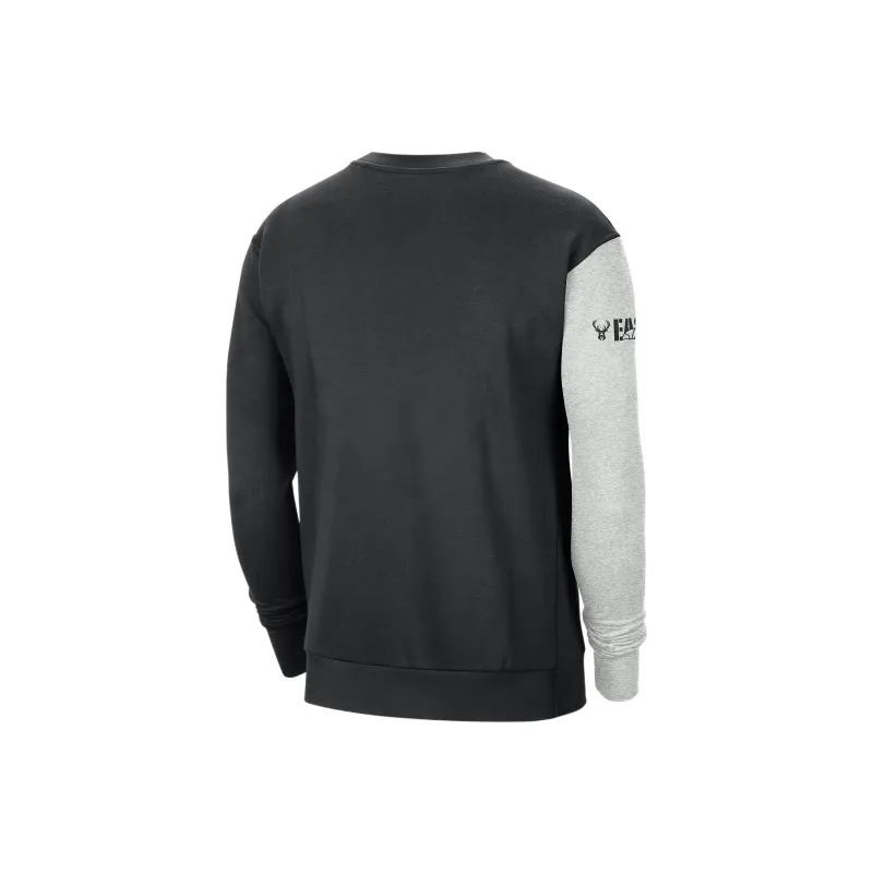 Nike Milwaukee Bucks Courtside Men's Nike Nba Fleece Sweatshirt-1