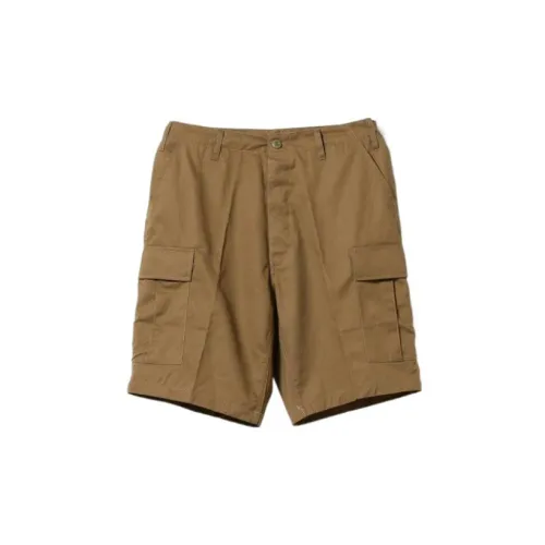 Beams Cargo Shorts Men Brown