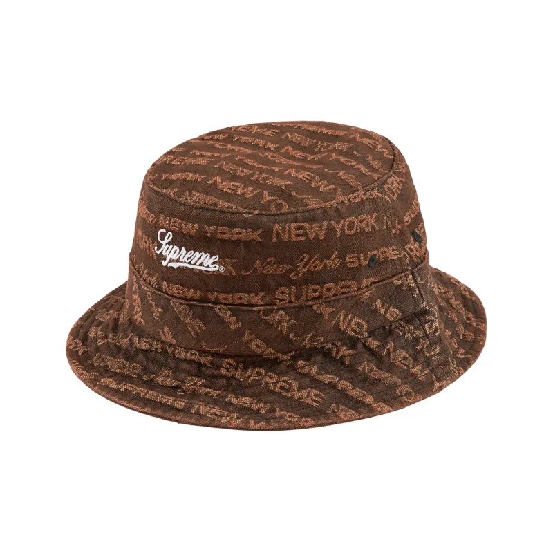 Supreme Multi Type Jacquard Denim Crusher-1