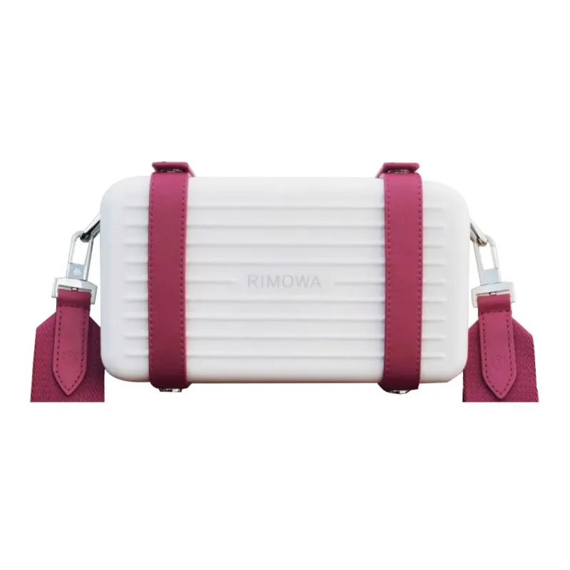 RIMOWA Personal Alloy Shoulder Bag Crossbody Bag Mini Unisex Raspberry Red-0