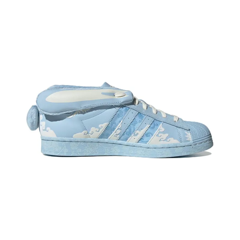 Adidas Originals Superstar Papercut X Melting Sadness 'Blue White'-1