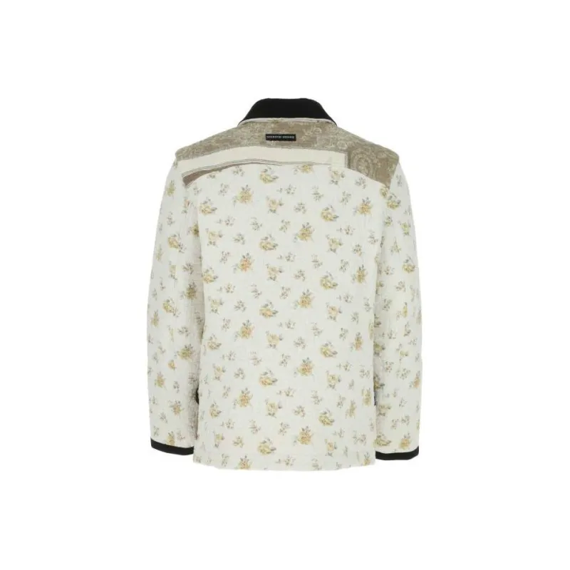 Marine Serre Boutis Floral Printed Zipped Jacket-1