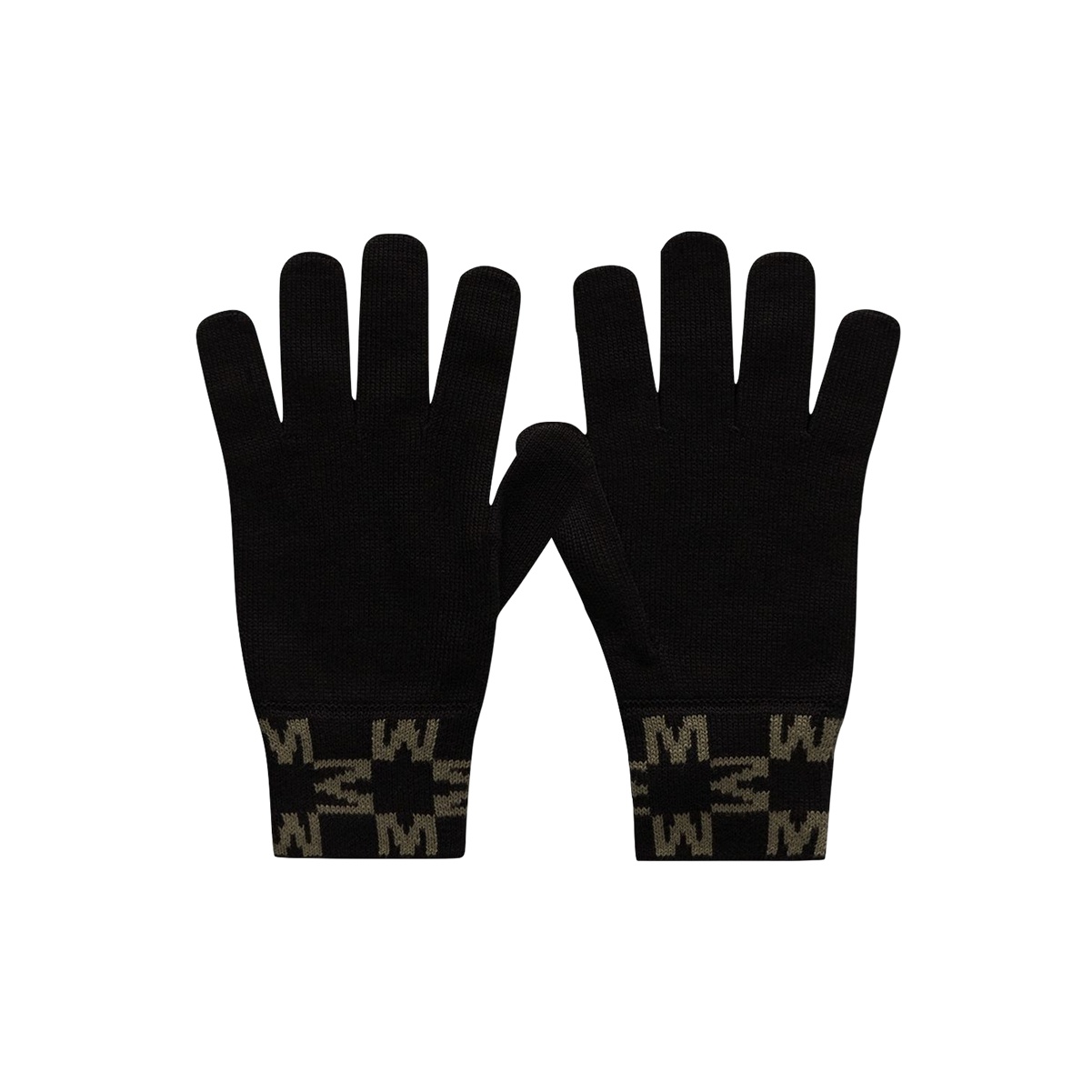 Moncler Black Gloves for Women s Men s Sneakers Clothing Sale New POIZON