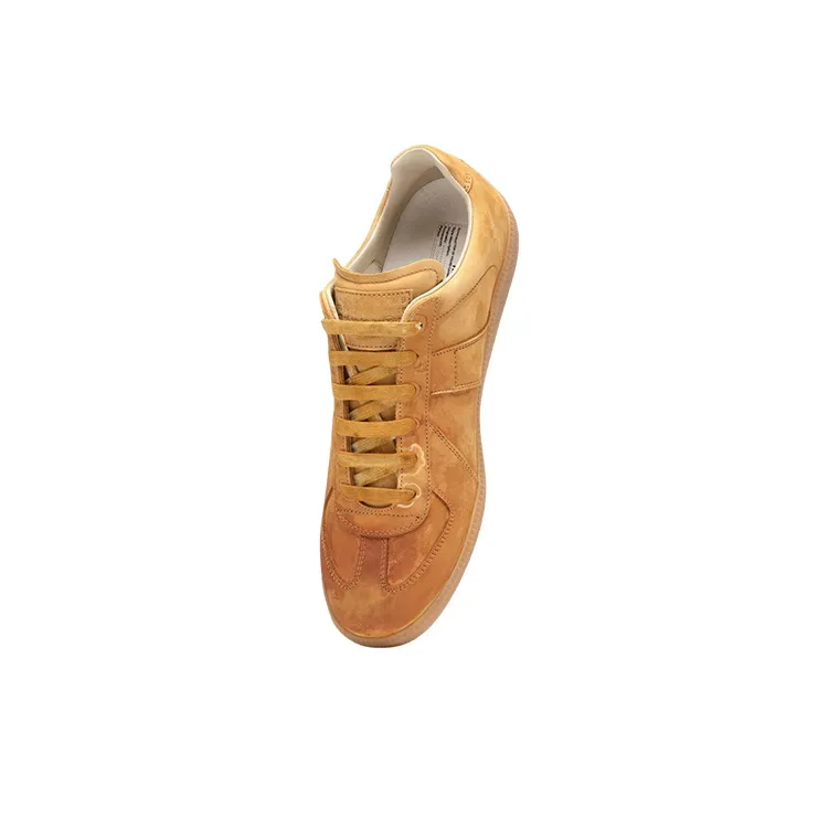 Maison Margiela Replica Low Top Stylish Skateboarding Shoes Women's Orange-3