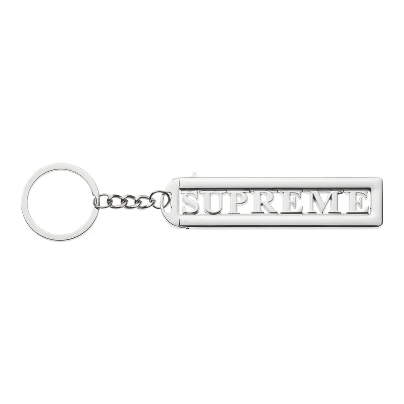 Supreme Slide Keychain Set Of 2-1