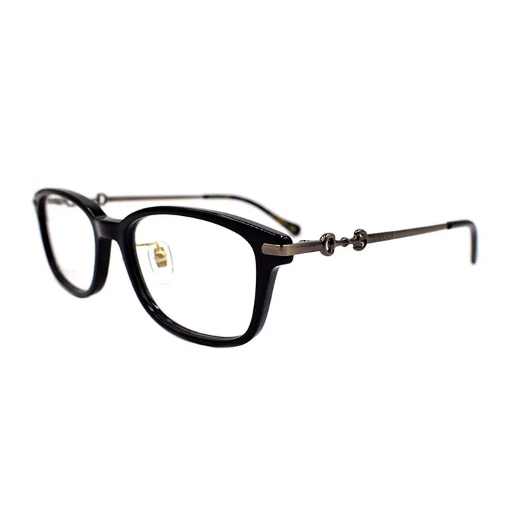 GUCCI Plate Frame Rectangular Eyeglass Frames Women's-0