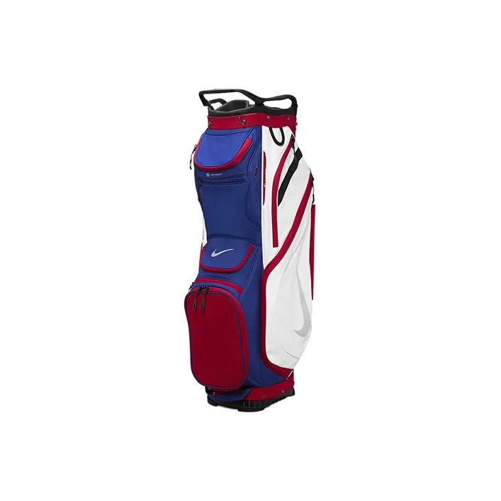 Nike Polyester Golf Bag Shoulder Bag Unisex Red White/Dark Royal Blue-1