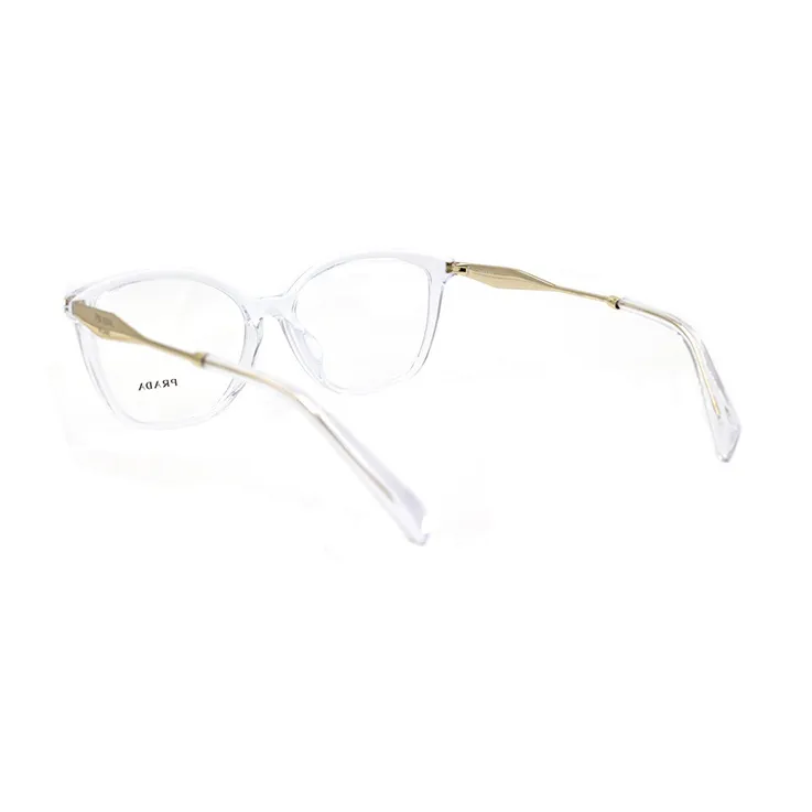 PRADA Plate Frame Butterfly Eyeglass Frames Women's Transparent-2