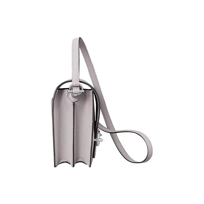 HERMES Roulis Evercolor Calfskin Pig Nose Bag, Shoulder Bag, Crossbody Bag Mini Women's 09 Mauve Pale Dream Purple-1