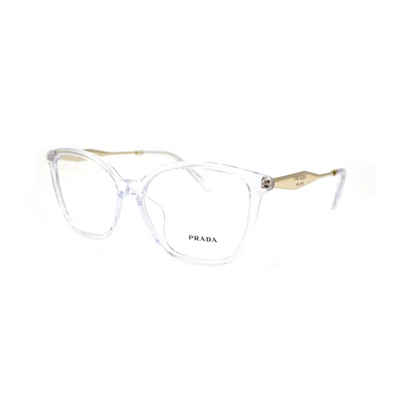 PRADA Plate Frame Butterfly Eyeglass Frames Women's Transparent-0
