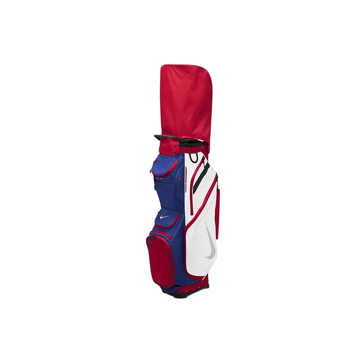 Nike Polyester Golf Bag Shoulder Bag Unisex Red White/Dark Royal Blue-3