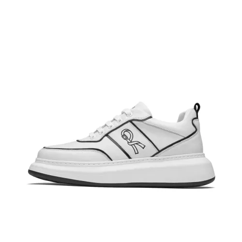 ROBERTA DI CAMERINO Stylish Skateboarding Shoes Men's White Black