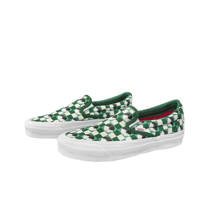 Vans Og Classic Slip On Lx Year Of The Rabbit Green-2