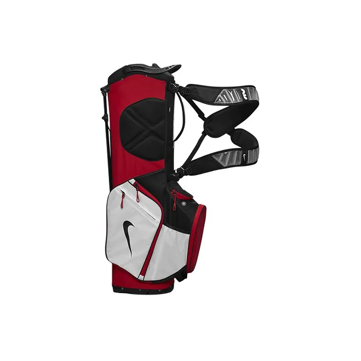Nike Polyester Golf Bag, Crossbody Bag, Shoulder Bag Regular Unisex Red Black-1