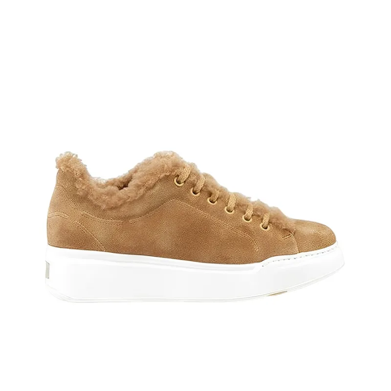 MaxMara Stylish Skateboarding Shoes Women's Brown-1