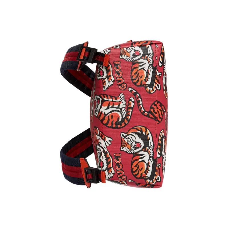 GUCCI Canvas Kids' Backpacks Kids' Red-6