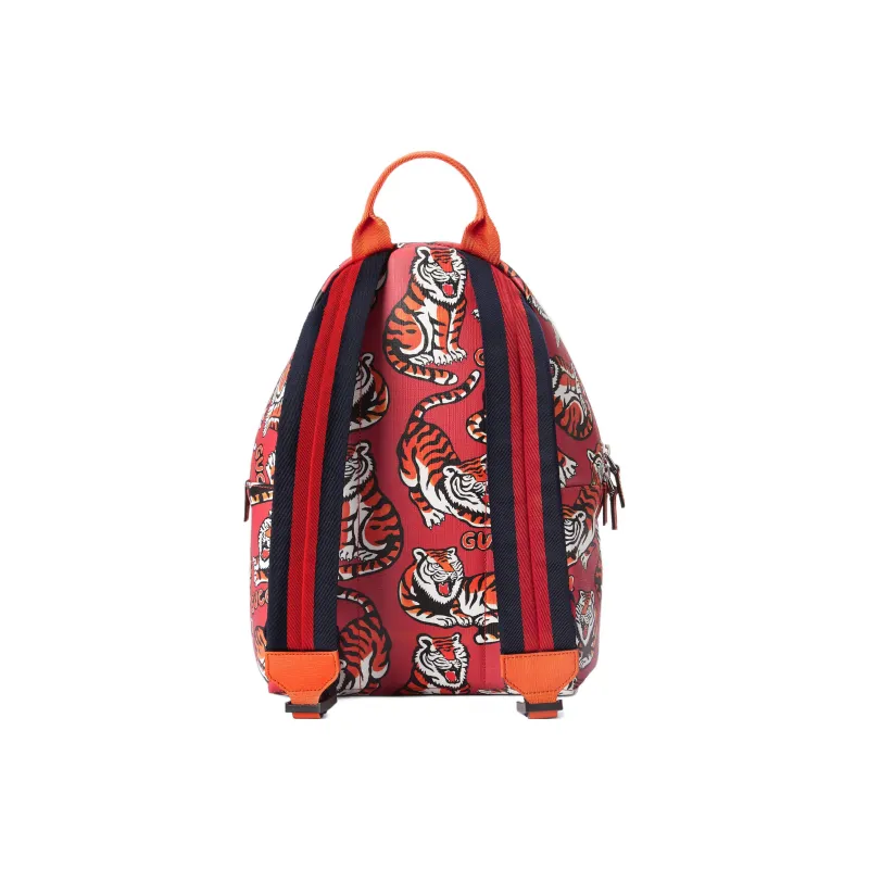GUCCI Canvas Kids' Backpacks Kids' Red-3