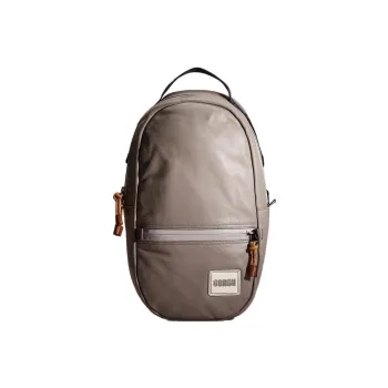 COACH Pacer Smooth Leather Backpack Medium Size Women's Gray