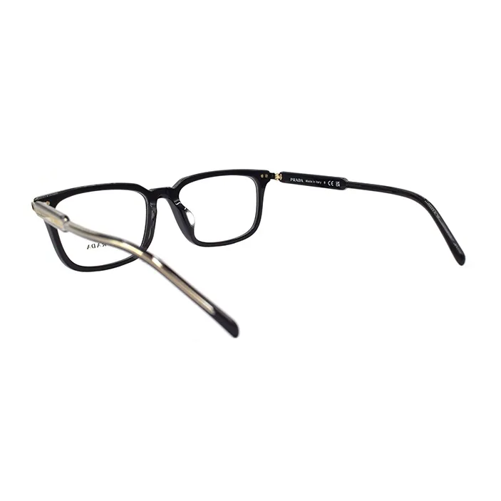 PRADA Plate Frame Rectangular Eyeglass Frames Men's-2