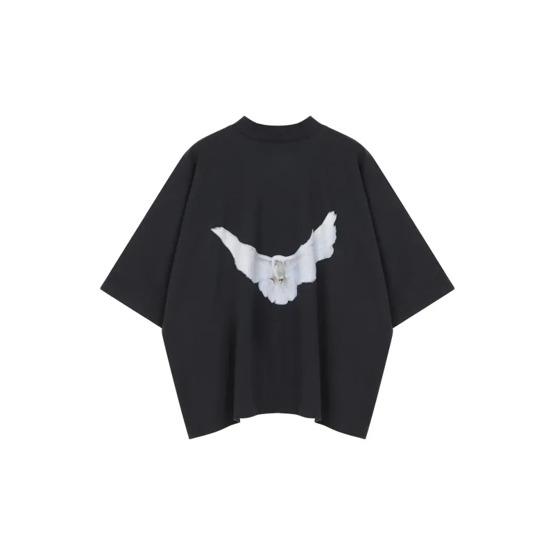 Balenciaga X YEEZY X Gap X Balenciaga T-Shirts Unisex Dark Green 