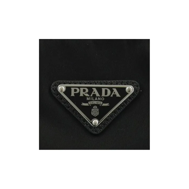PRADA Re-Nylon Nylon Messenger Bag Shoulder Bag Crossbody Bag Regular Men's Black-8