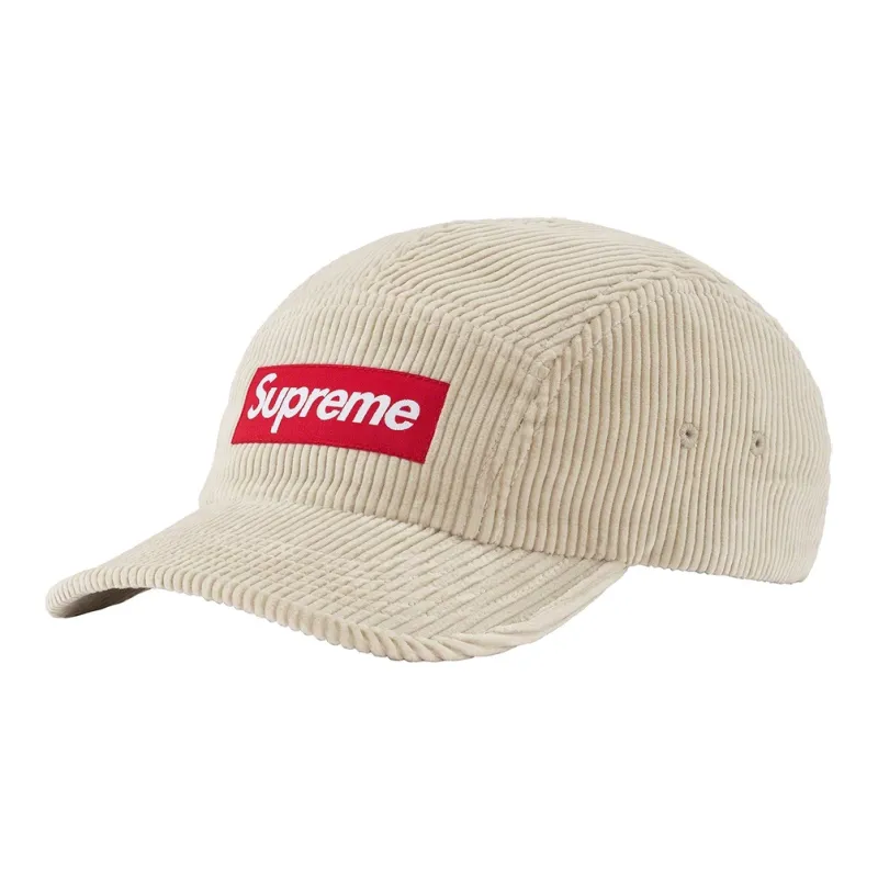 Supreme Corduroy Camp Cap (FW23) - $58