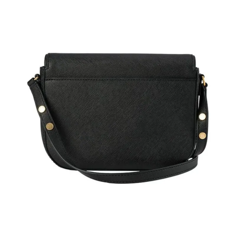 TORY BURCH Emerson Leather Crossbody Bag, Shoulder Bag Women's Black-2
