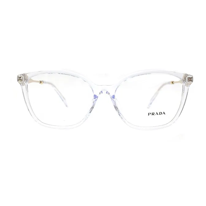 PRADA Plate Frame Butterfly Eyeglass Frames Women's Transparent-1
