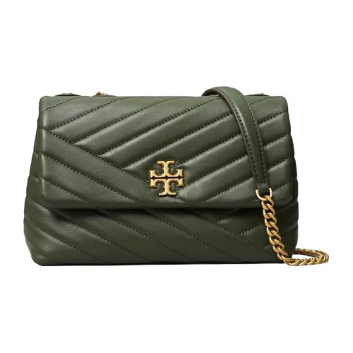 TORY BURCH Kira Leather Shoulder Bag Crossbody Bag Regular Women's Gold Green