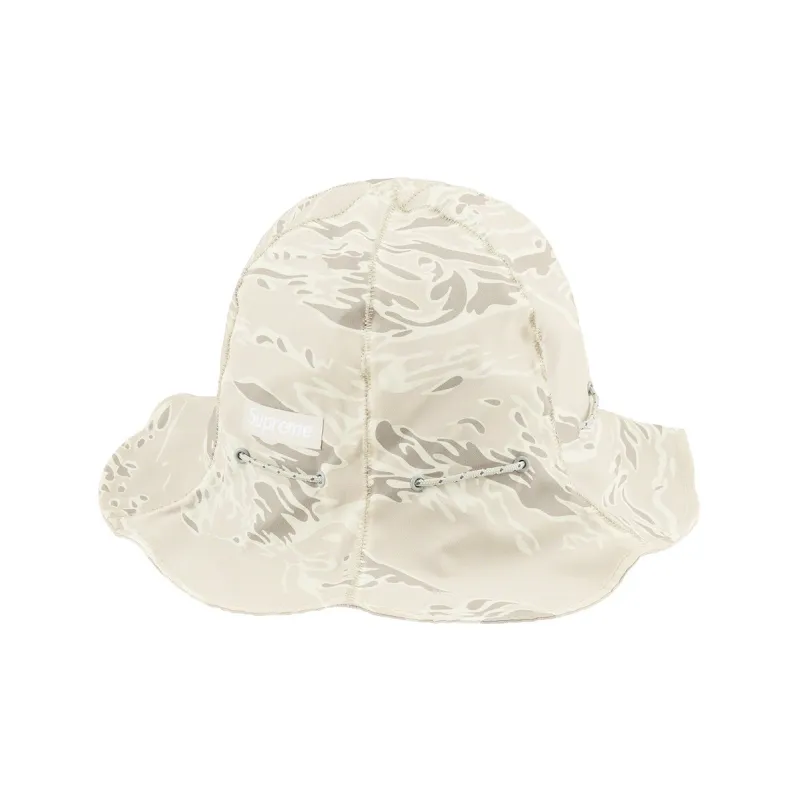 Supreme Tiger Camo Reflective Tulip Hat Ecru One Size - POIZON