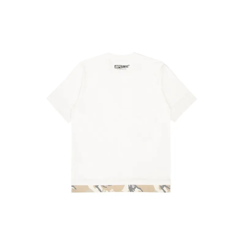 Aape Unvs Shark-camouflage T-shirt-3