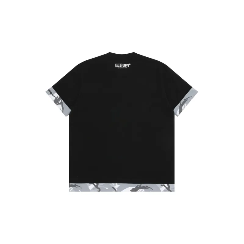 Aape Unvs Shark-camouflage T-shirt-1