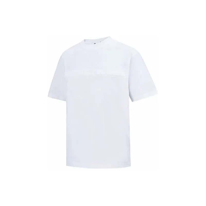 STONE ISLAND T Shirts Men Milk White-2