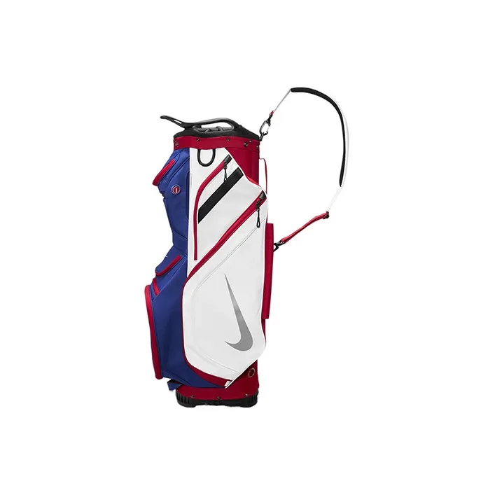 Nike Polyester Golf Bag Shoulder Bag Unisex Red White/Dark Royal Blue-2