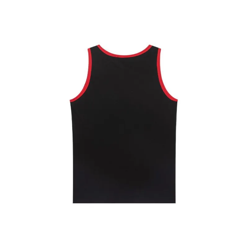 VERSACE Tank Tops Men Black-1