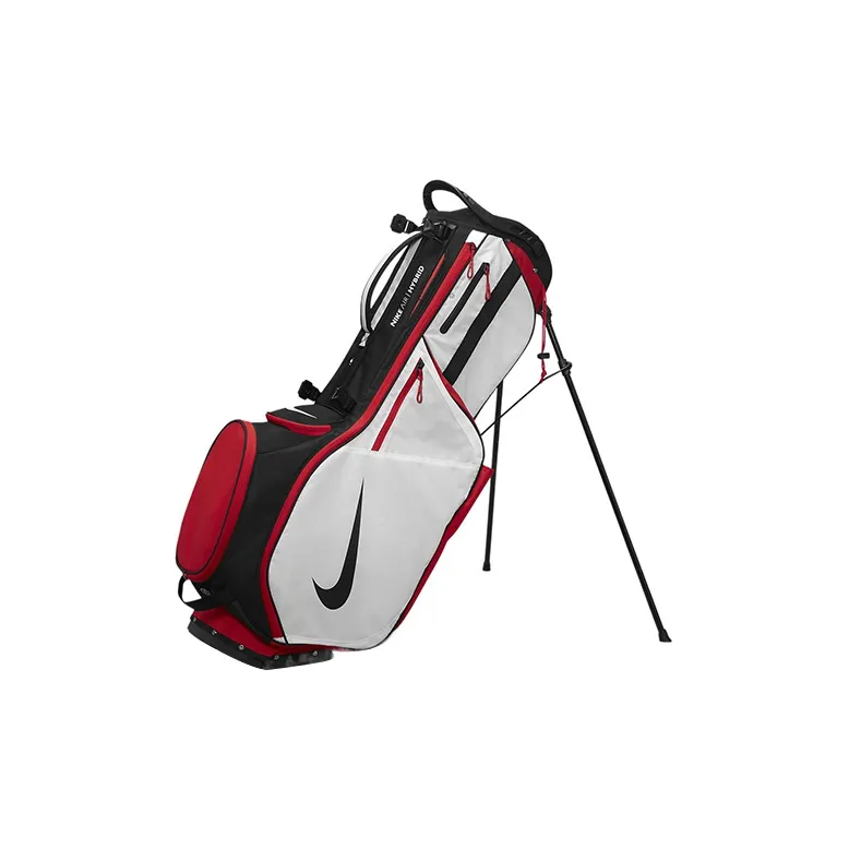 Nike Polyester Golf Bag, Crossbody Bag, Shoulder Bag Regular Unisex Red Black-2