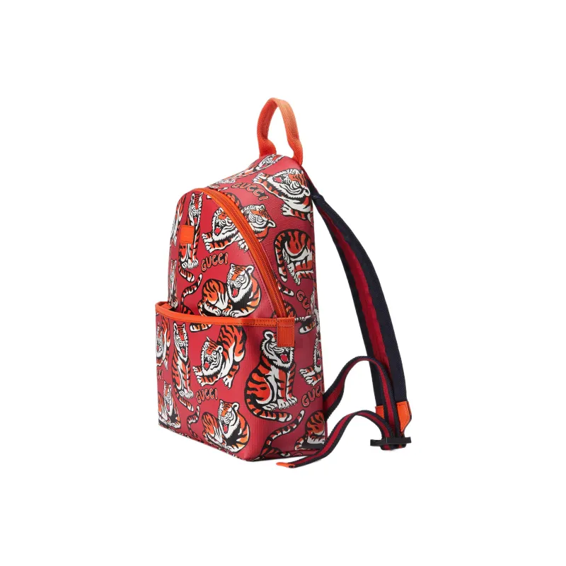 GUCCI Canvas Kids' Backpacks Kids' Red-1