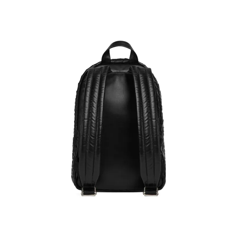 Bottega Veneta Classic Backpack Small Intrecciato Black-2