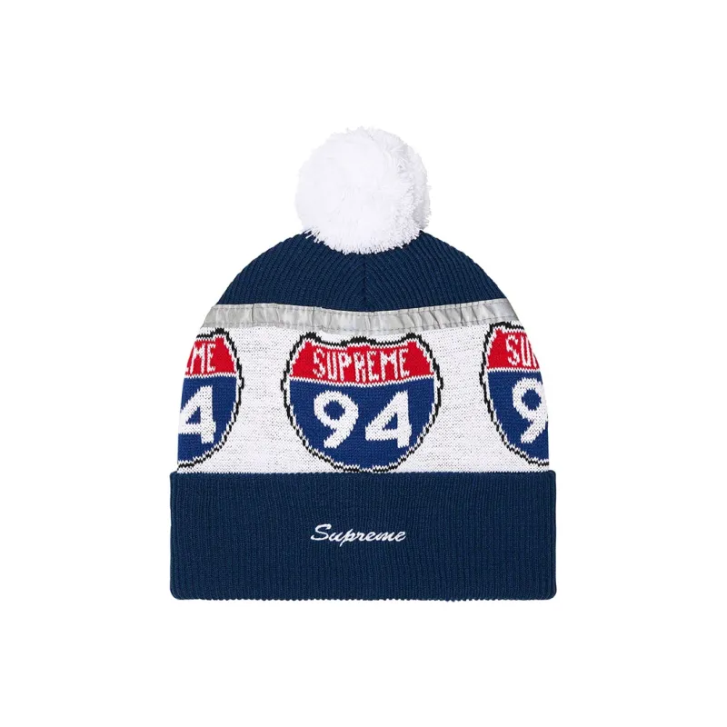 Supreme Interstate Reflective Beanie-5