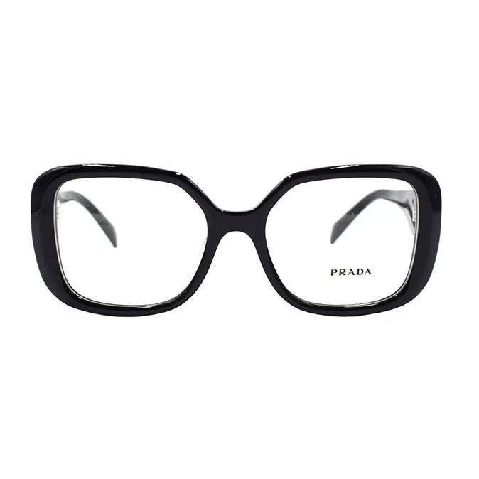 PRADA Plate Frame Square Eyeglass Frames Women's-1