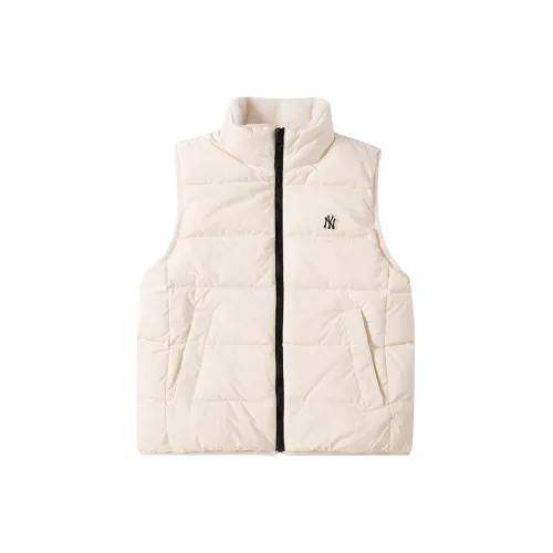 MLB New York Yankees Down Jackets Unisex Off White