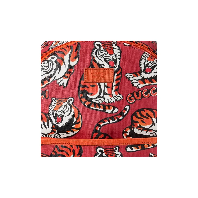 GUCCI Canvas Kids' Backpacks Kids' Red-7