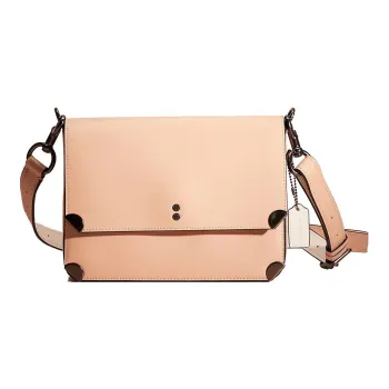 COACH Cooper Glove Tanning Crossbody Bag, Shoulder Bag Regular Women's Pink